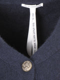 NYHED! LIMITED EDITION Cardigan m. guldknapper i kraftig strik - Anna