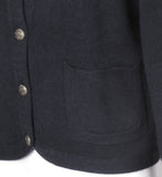 NYHED! LIMITED EDITION Cardigan m. guldknapper i kraftig strik - Anna